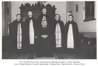 1958 Рим Мадонна дей Монті. Новопресвітери