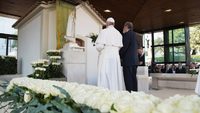 Papa e Madonna di Fatima
