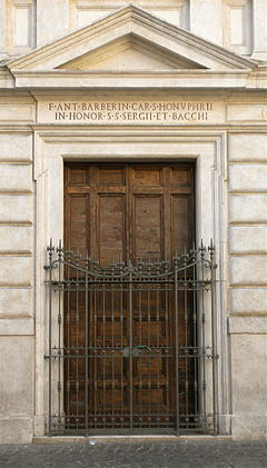 Doorway Sergio e Bacco