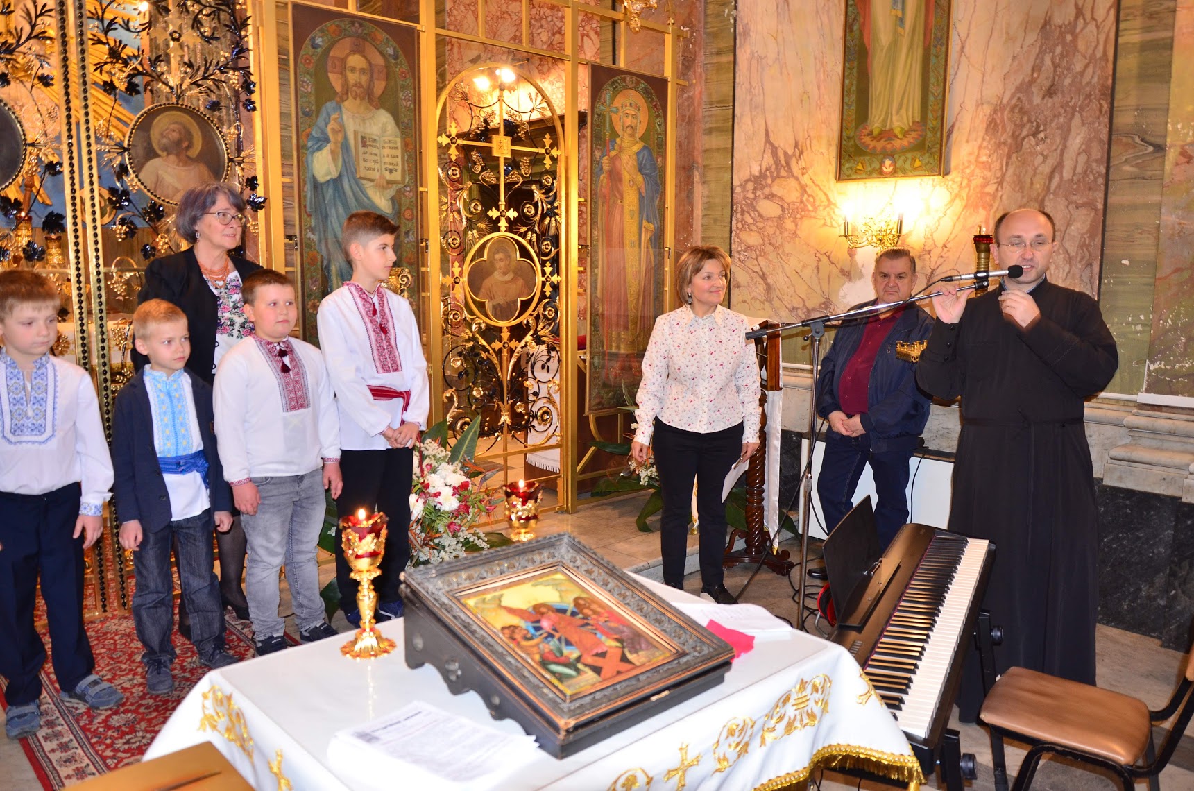 Vitannia materiam vid ditej parafii