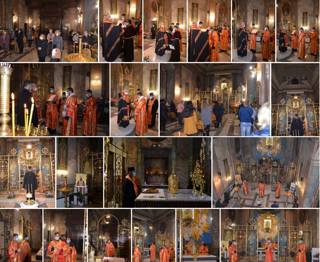 Teodora Romzi v parafii 31.10.2020 Kolaz